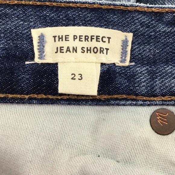 Madewell The Perfect Jean Short NWT - Picture 7 of 7
